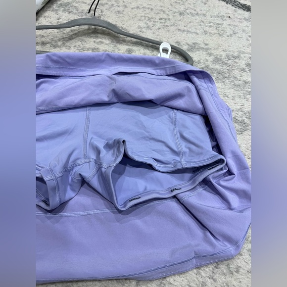Women’s LULULEMON Lilac Smoke* Pace Rival Mid-Rise Skort Skirt - Picture 7 of 10